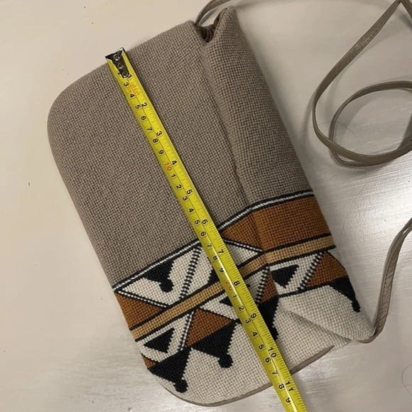 PATRICIA SMITH MOON BAG Vintage 1980 Aztec Bag - Picture 12 of 14